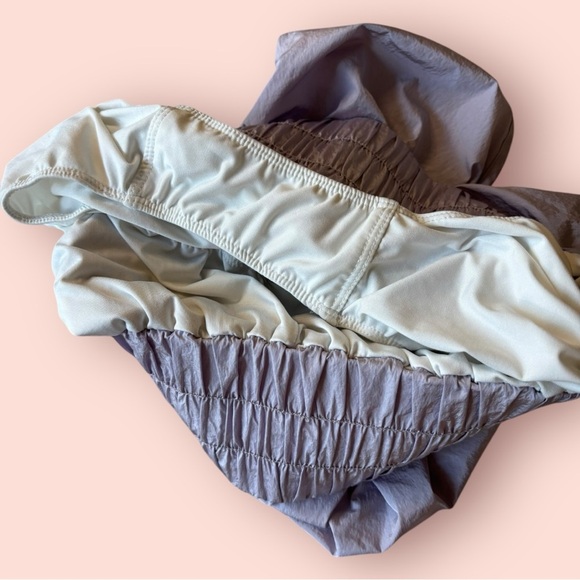 Free people movement‎ lavender running shorts size large - Picture 3 of 5